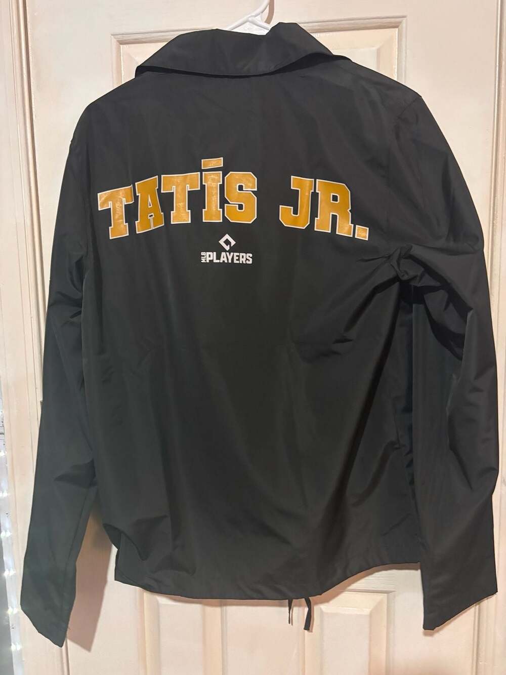License Champs San Diego Padres Fernando Tatis Jr. 23 Coaches Jacket Size S - Picture 3 of 4
